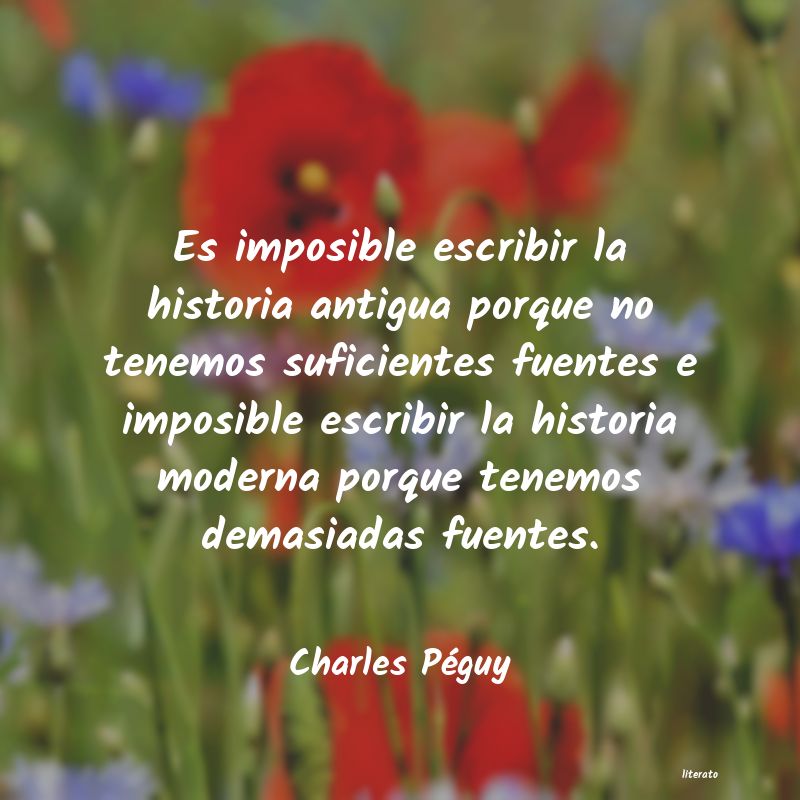 frases de Charles Péguy