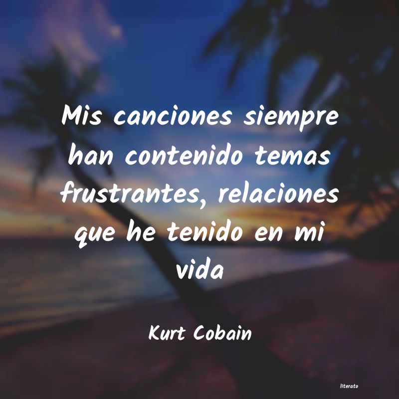 frases de Kurt Cobain