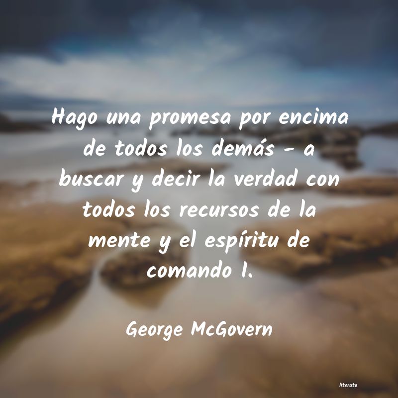 Frases de George McGovern