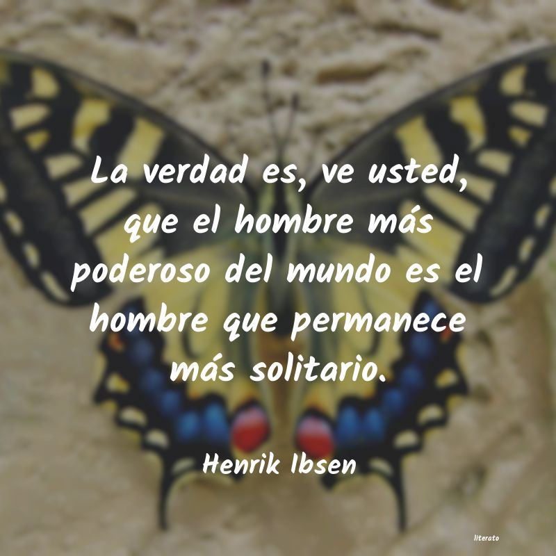 Frases de Henrik Ibsen