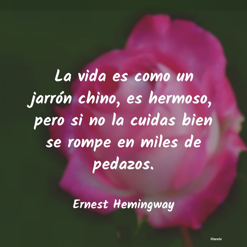 Frases de Ernest Hemingway