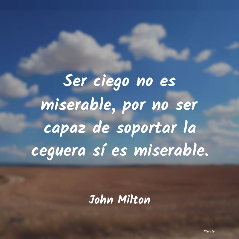 frases de John Milton