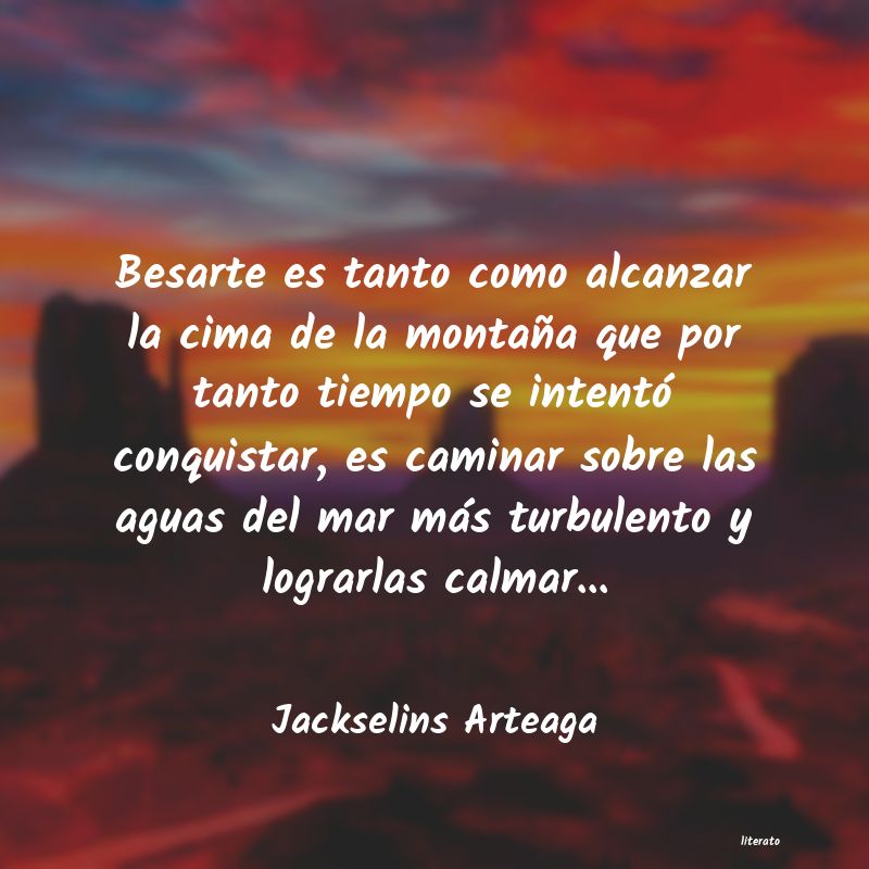 frases de Jackselins Arteaga