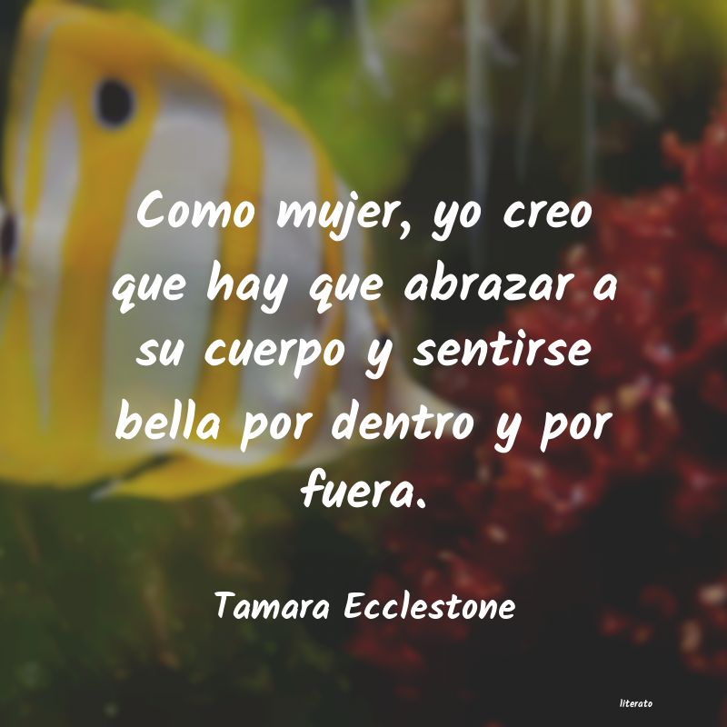 Frases de Tamara Ecclestone