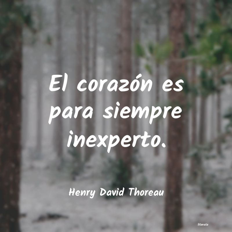 frases de Henry David Thoreau
