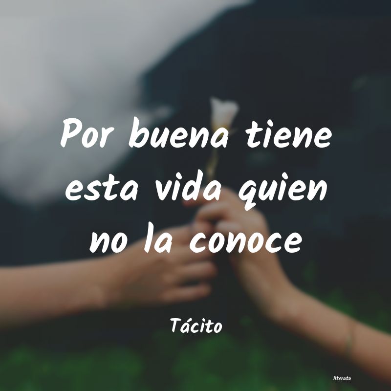 frases de Tácito