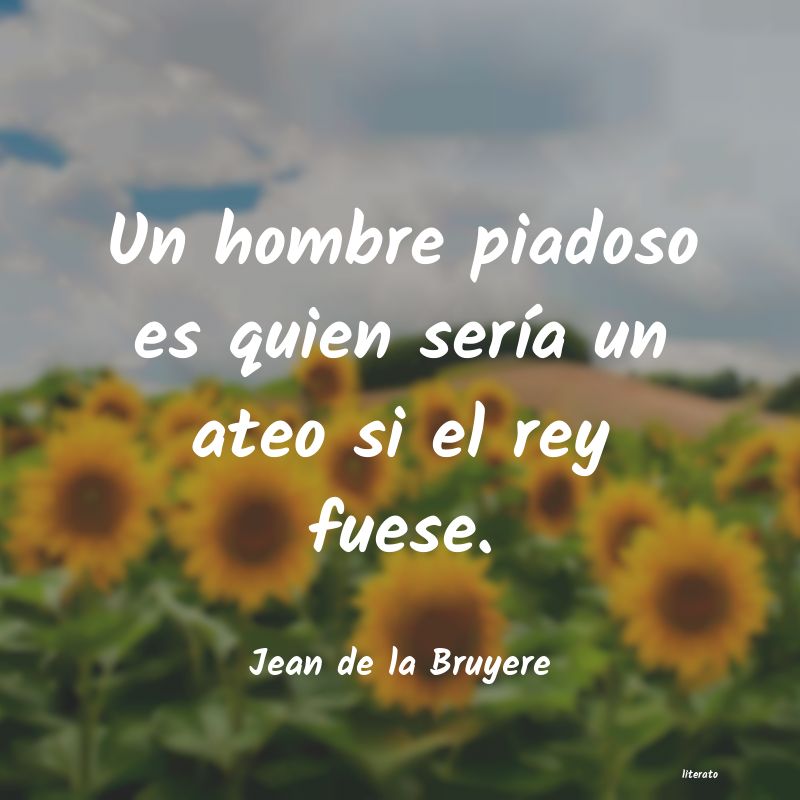 frases de Jean de la Bruyere