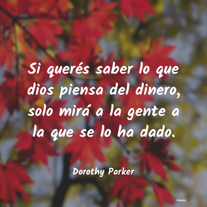 Frases de Dorothy Parker