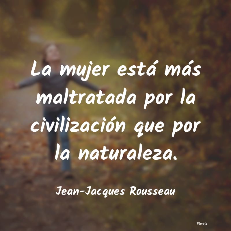 Frases de Jean-Jacques Rousseau