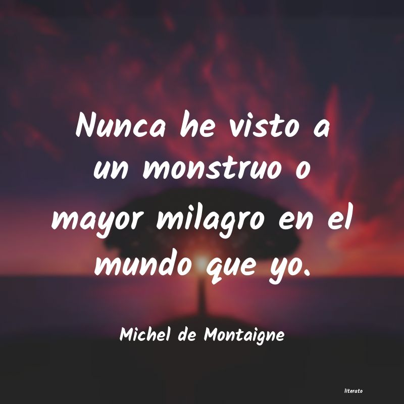 frases de Michel de Montaigne