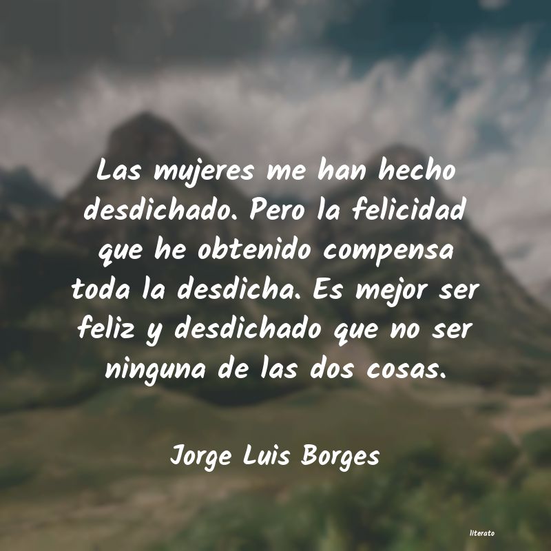 Frases de Jorge Luis Borges