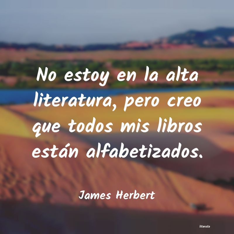 frases de James Herbert