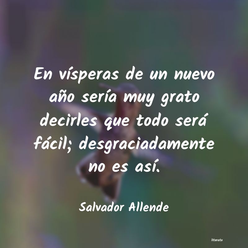 Frases de Salvador Allende