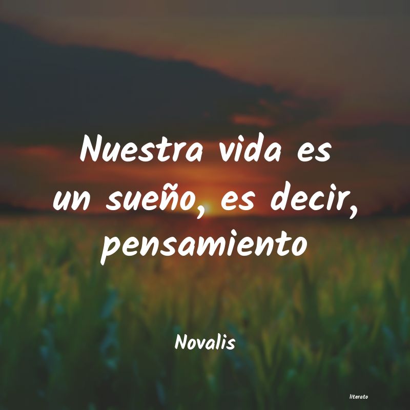 frases de Novalis