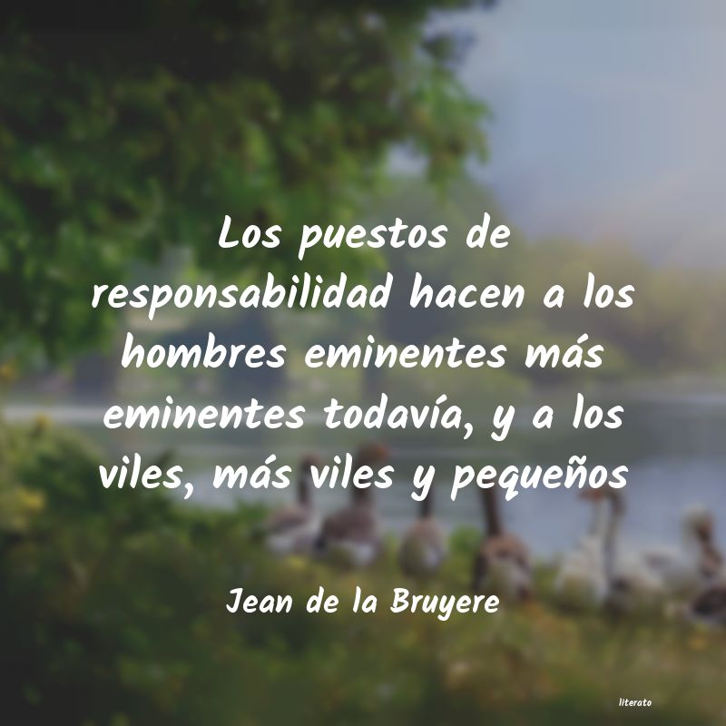 Frases de Jean de la Bruyere