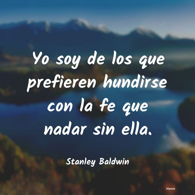 frases de Stanley Baldwin