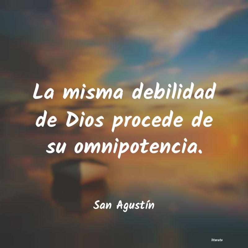 Frases de San Agustín