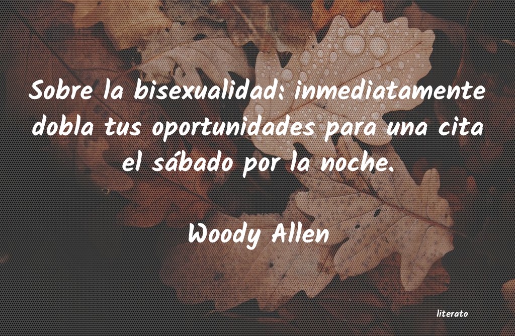 Frases de Woody Allen