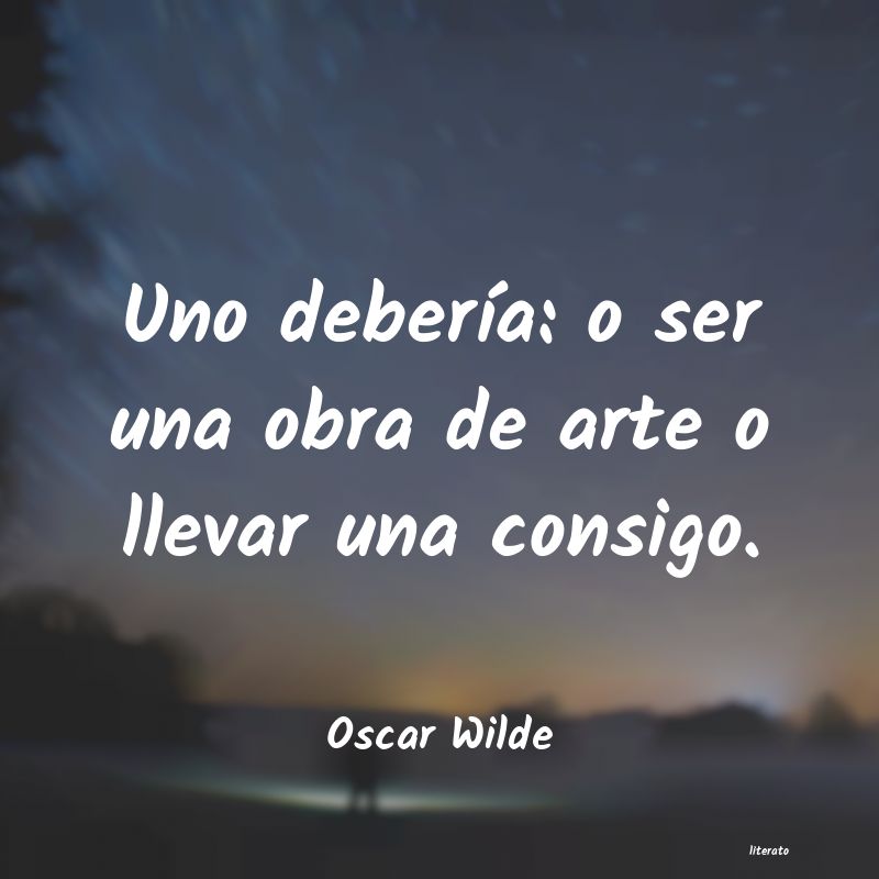 Frases de Oscar Wilde