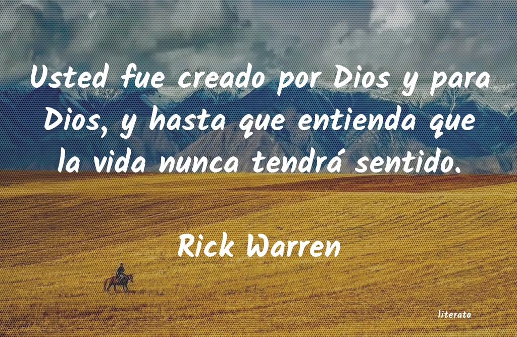 Frases de Rick Warren