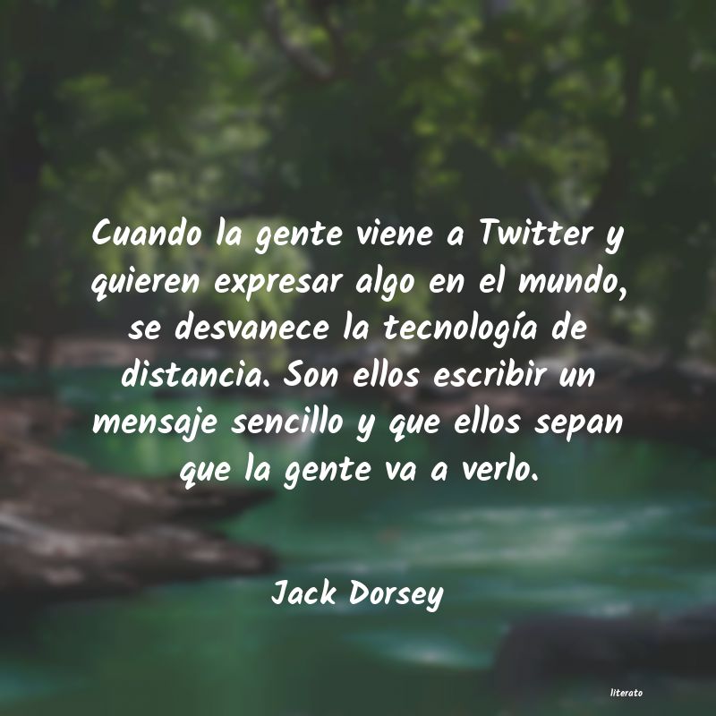 Frases de Jack Dorsey