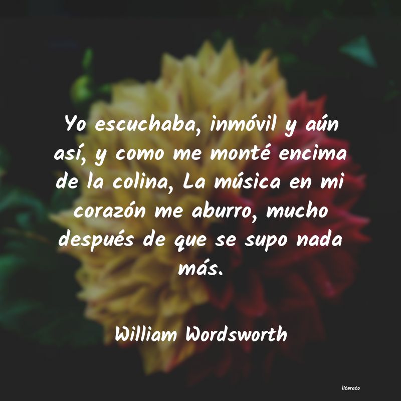 frases de William Wordsworth