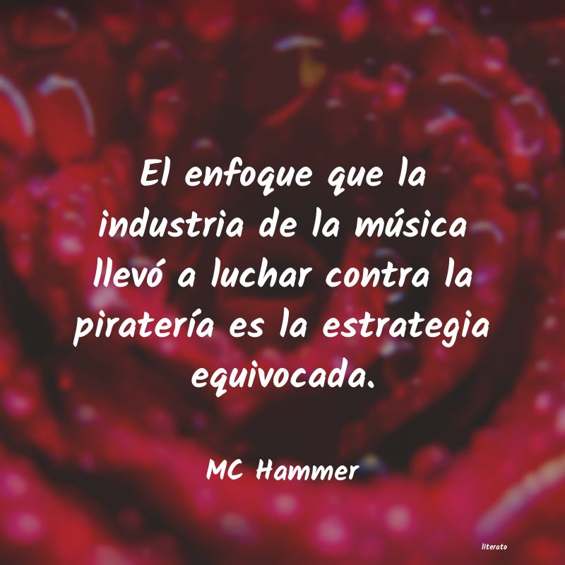frases de MC Hammer