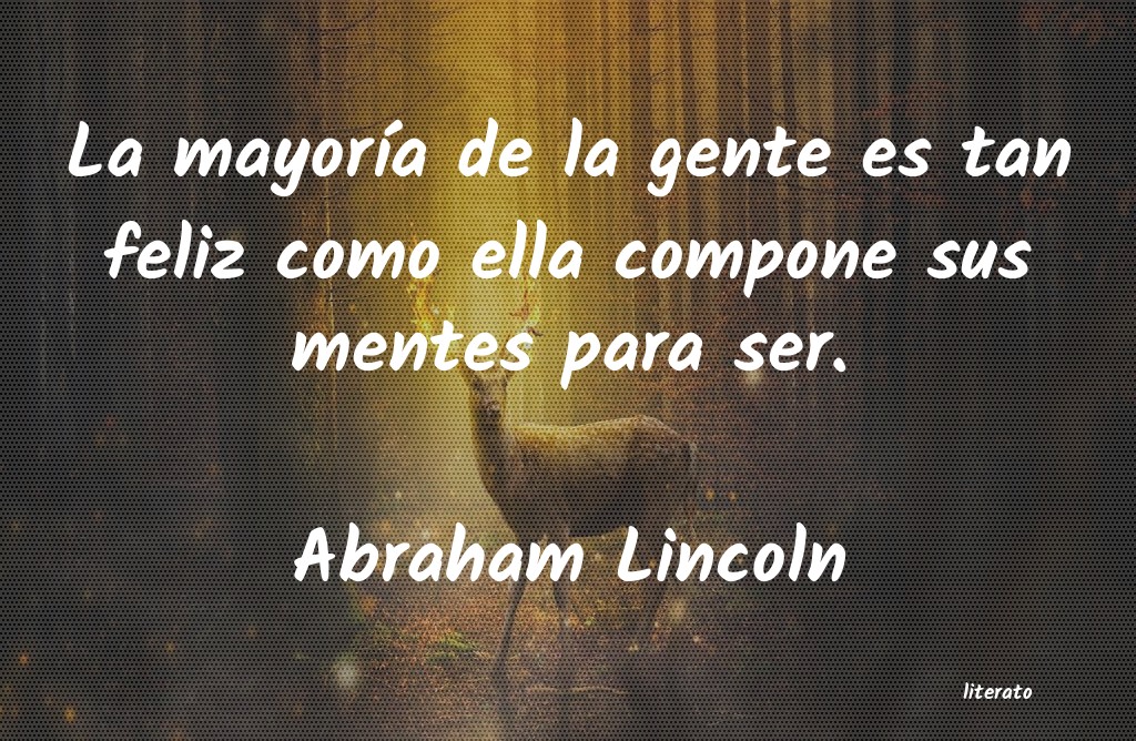 Frases de Abraham Lincoln