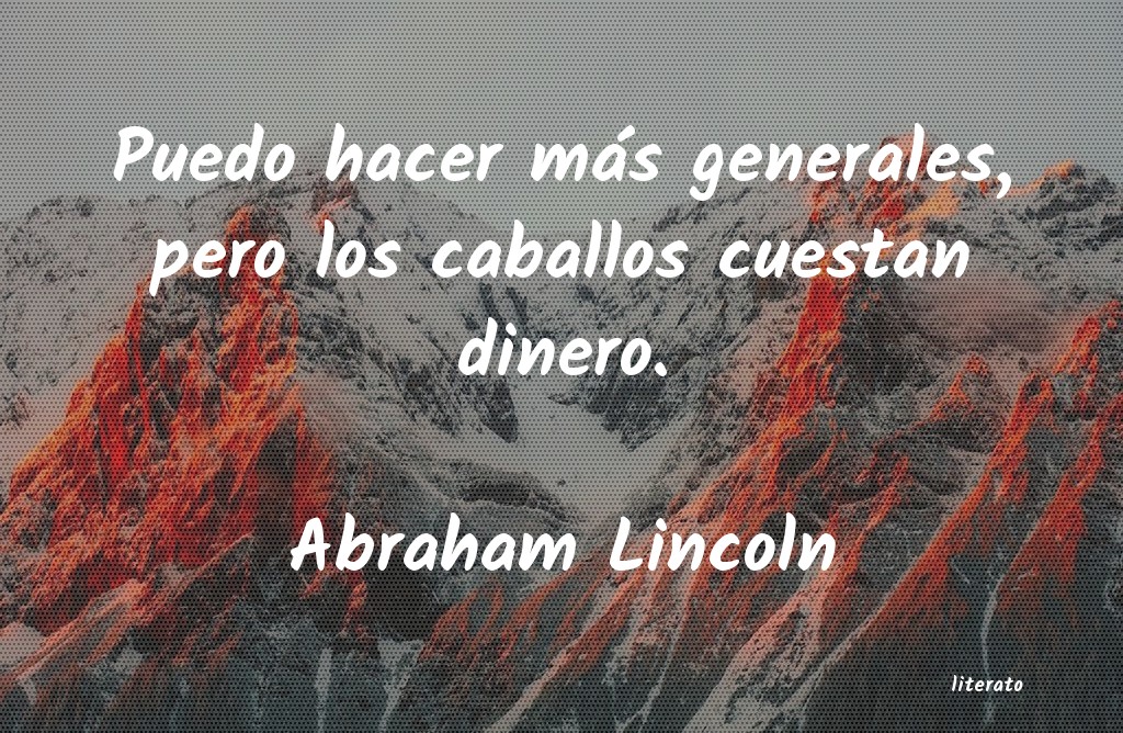 Frases de Abraham Lincoln