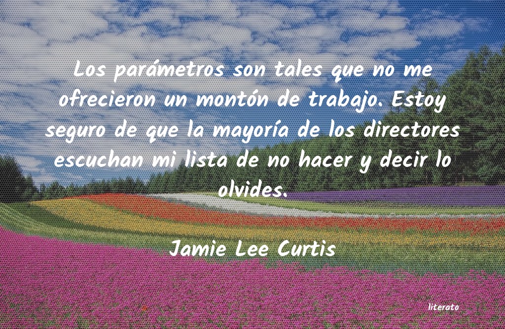 frases de Jamie Lee Curtis