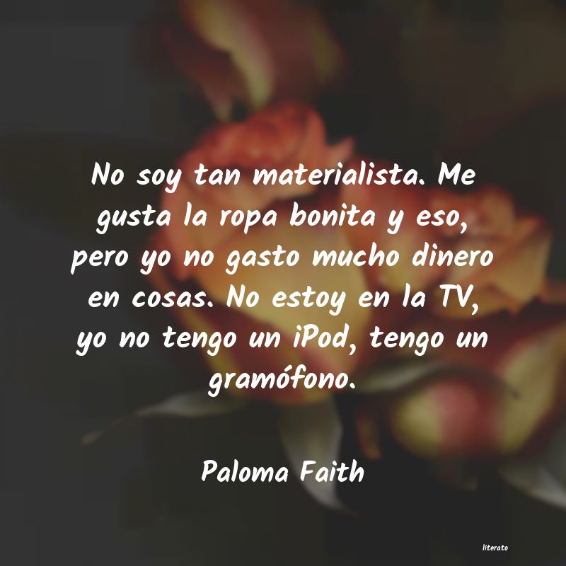 frases de Paloma Faith