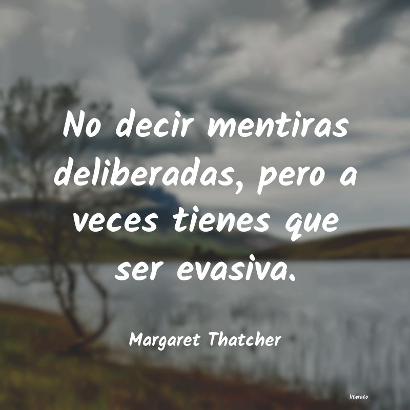 frases de Margaret Thatcher