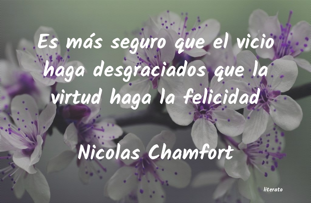 frases de Nicolas Chamfort