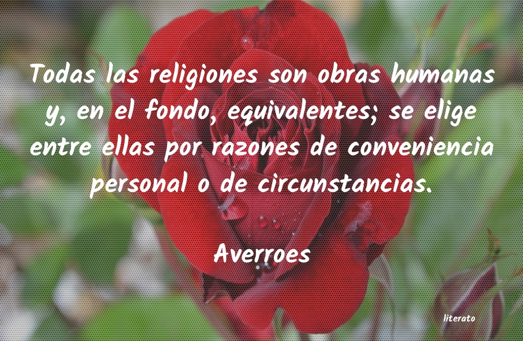 Frases de Averroes