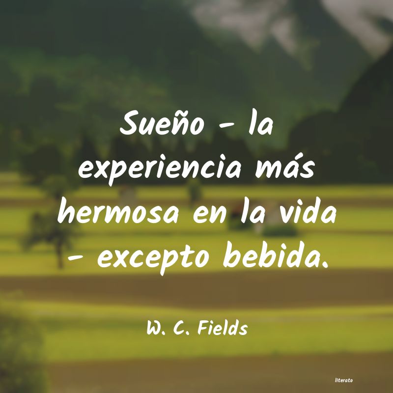 frases de W. C. Fields