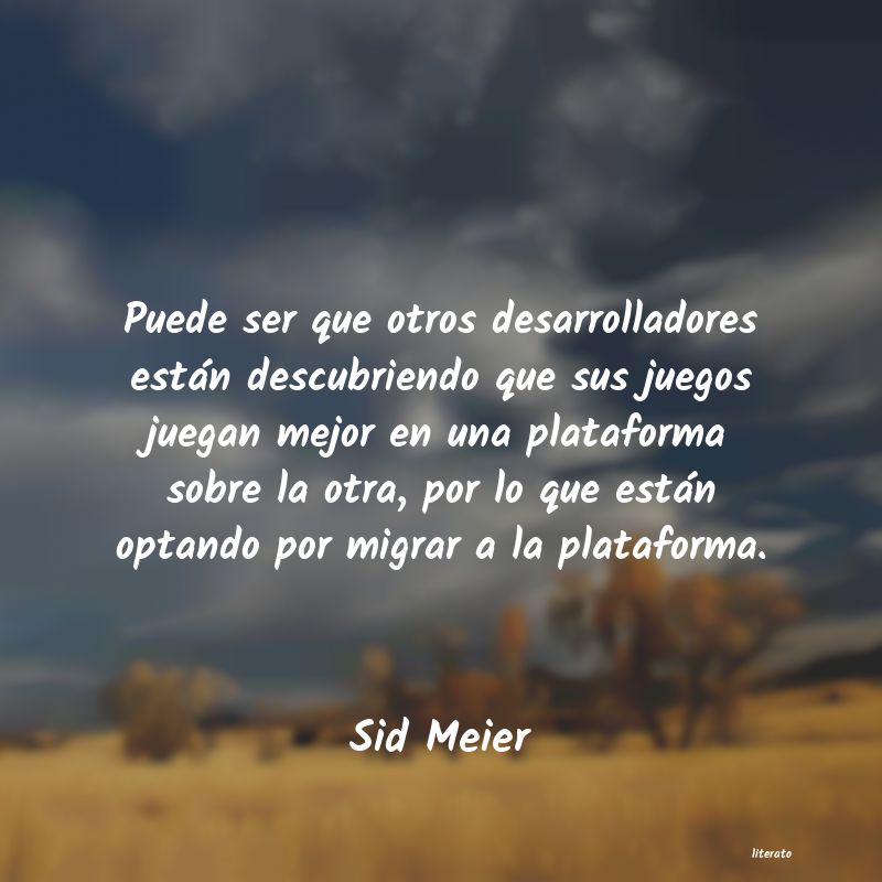 frases de Sid Meier