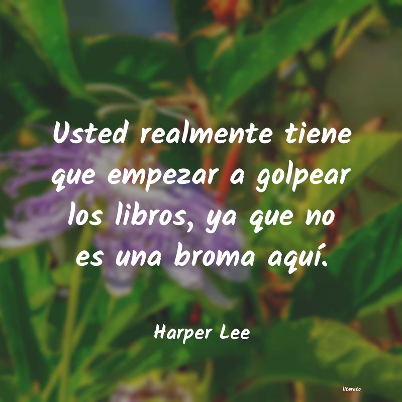 frases de Harper Lee