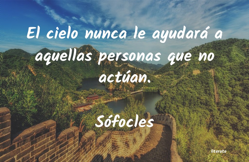 frases de Sófocles