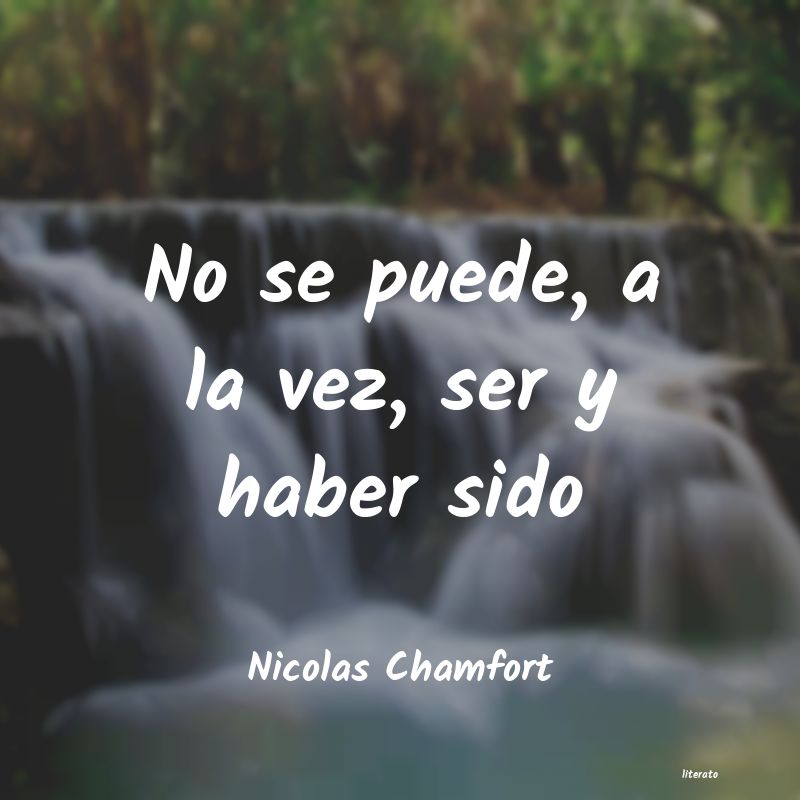 frases de Nicolas Chamfort