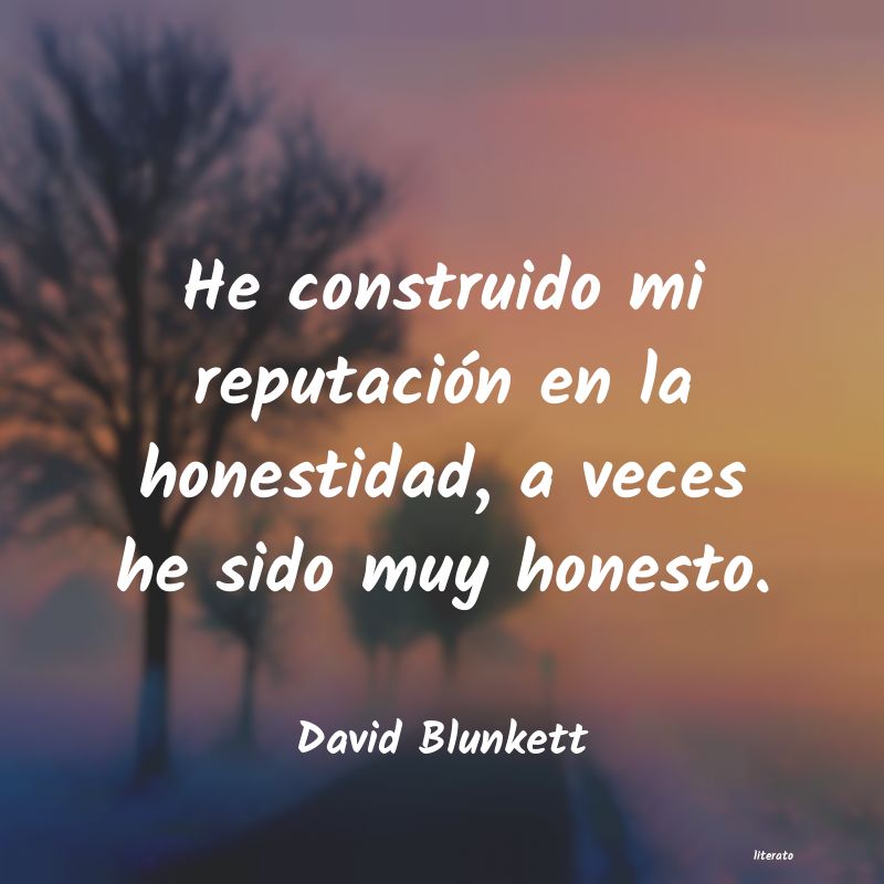 Frases de David Blunkett