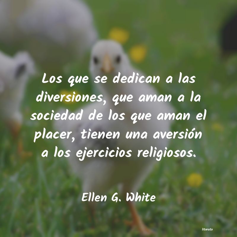 Frases de Ellen G. White