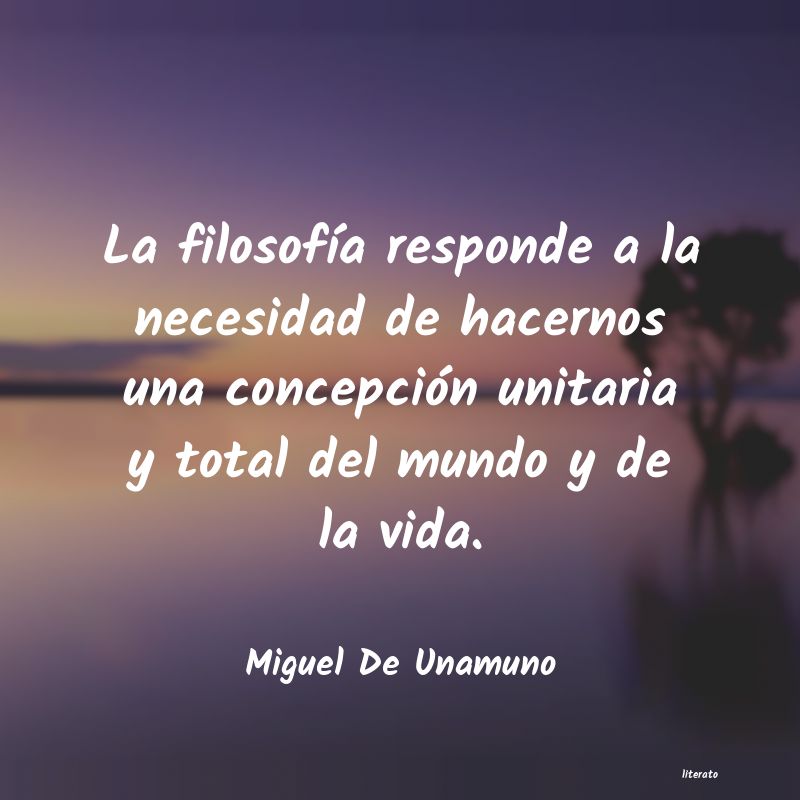 frases de Miguel De Unamuno
