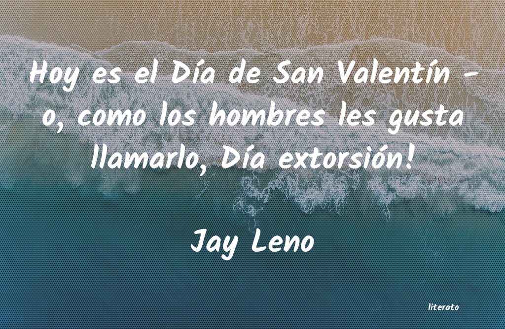 frases de Jay Leno