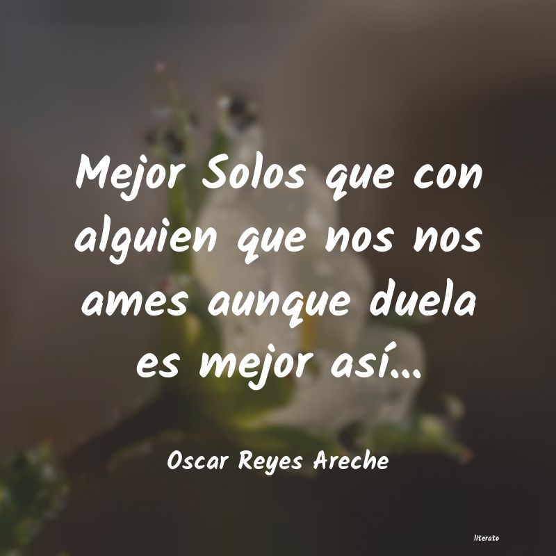 Frases de Oscar Reyes Areche