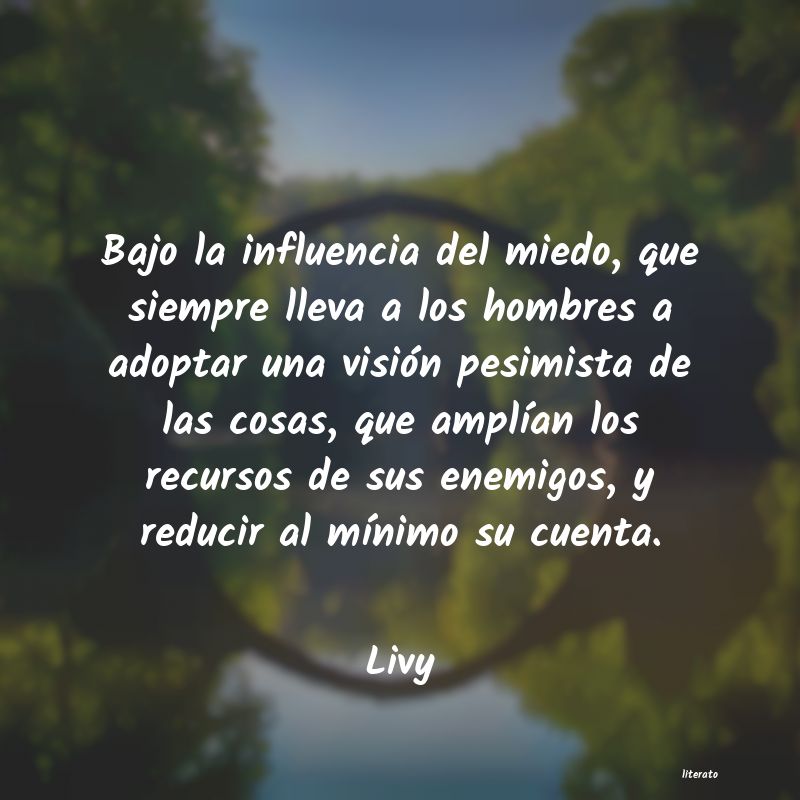 Frases de Livy