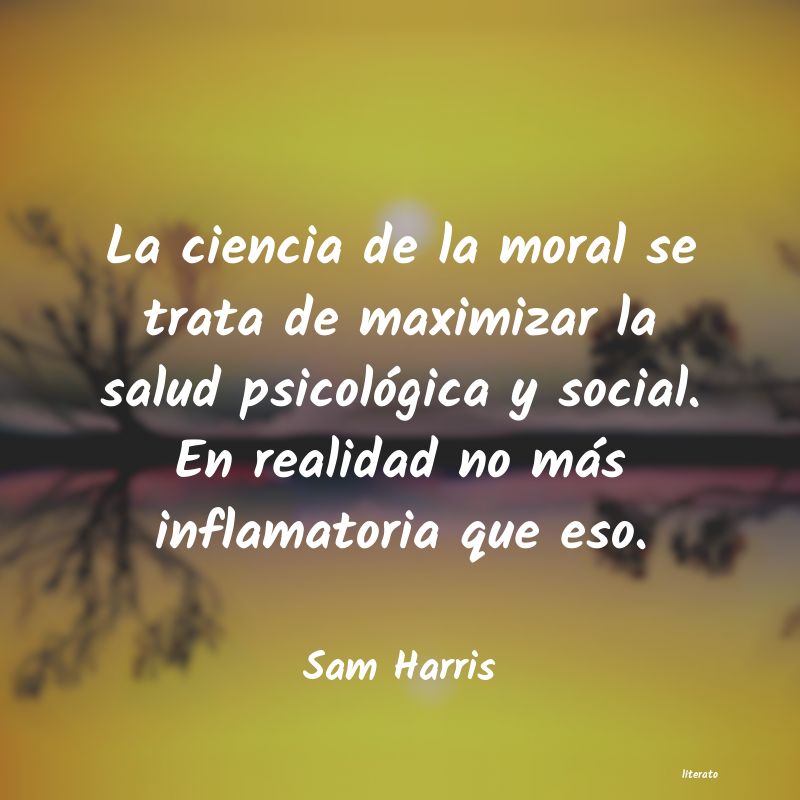 Frases de Sam Harris