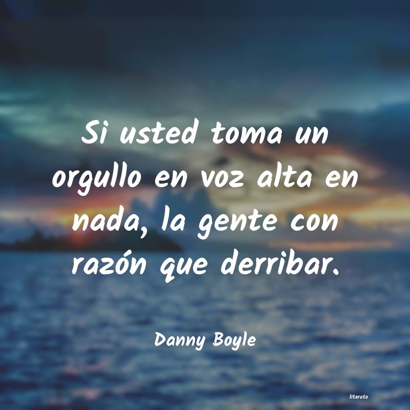 Frases de Danny Boyle