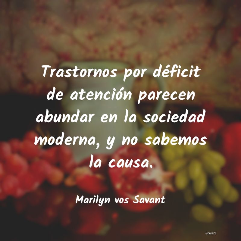 frases de Marilyn vos Savant