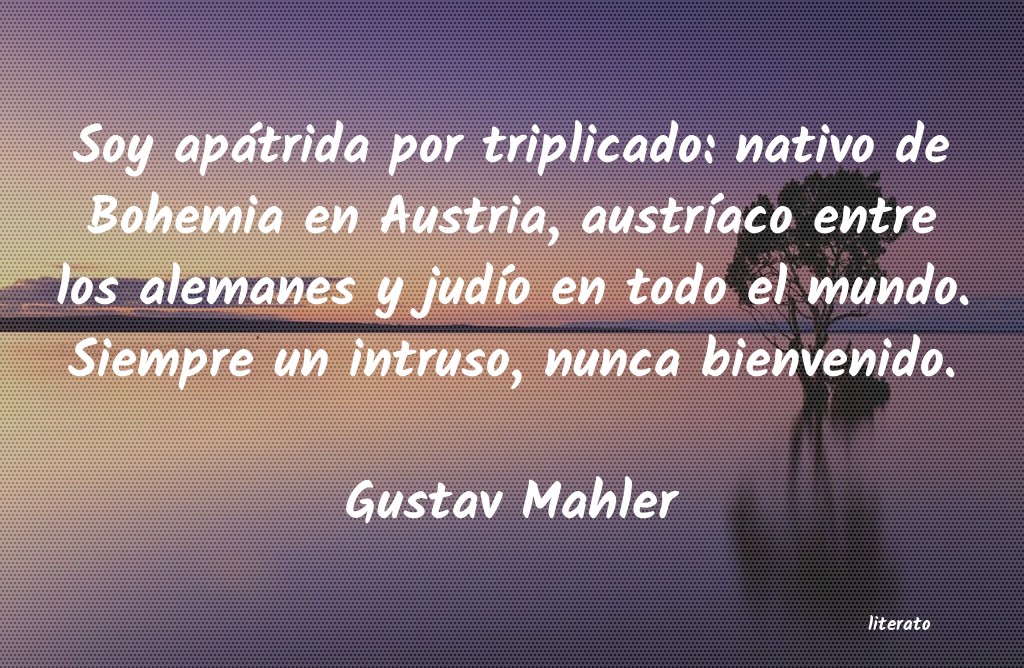 frases de Gustav Mahler