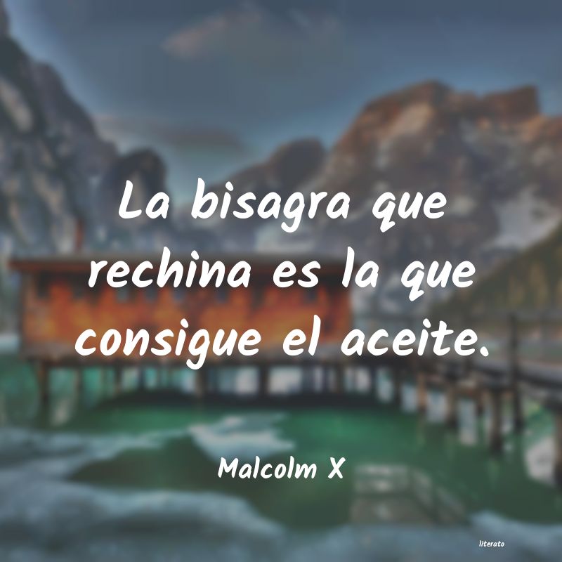 frases de Malcolm X